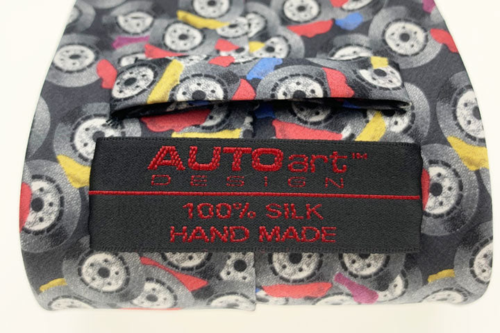45591 SILK TIE (BRAKE DISC PATTERN)