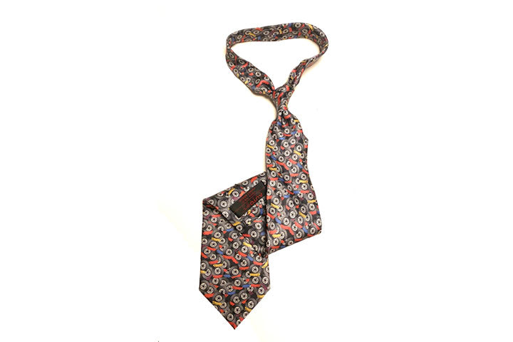 45591 SILK TIE (BRAKE DISC PATTERN)