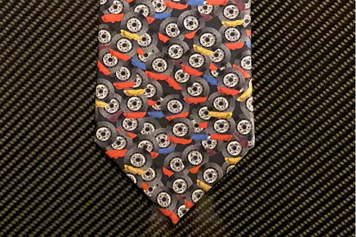 45591 SILK TIE (BRAKE DISC PATTERN)