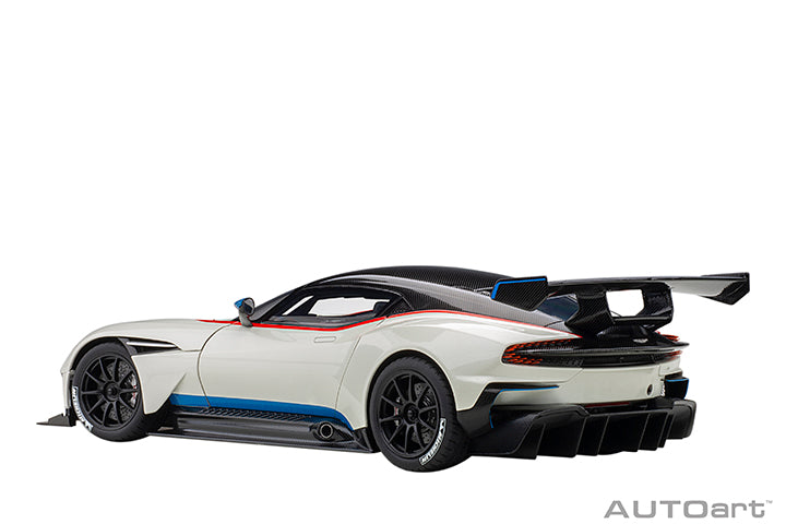 70261 ASTON MARTIN VULCAN (STRATUS WHITE W/ BLUE & RED STRIPES)