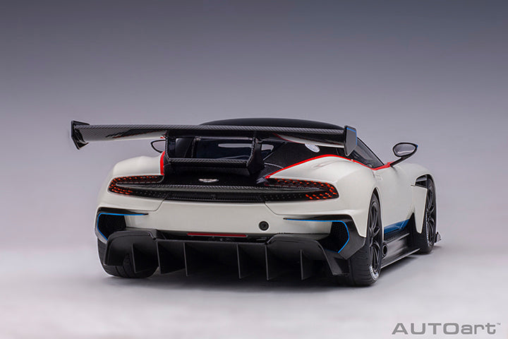 70261 ASTON MARTIN VULCAN (STRATUS WHITE W/ BLUE & RED STRIPES)