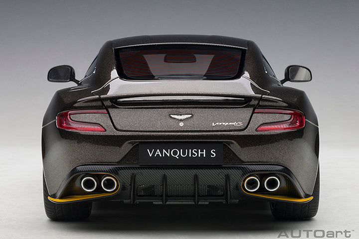 70273 ASTON MARTIN VANQUISH S 2017 (KOPI BRONZE/SPEED YELLOW LIVERY)
