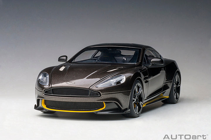70273 ASTON MARTIN VANQUISH S 2017 (KOPI BRONZE/SPEED YELLOW LIVERY)