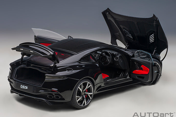 70291 1/18 ASTON MARTIN DBS SUPERLEGGERA (JET BLACK)