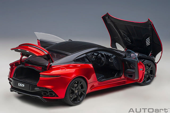 70293 1/18 ASTON MARTIN DBS SUPERLEGGERA (HYPER RED)