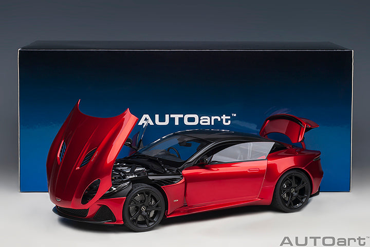 70293 1/18 ASTON MARTIN DBS SUPERLEGGERA (HYPER RED)