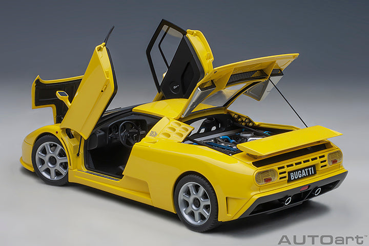 70918 BUGATTI EB110 SS (GIALLO BUGATTI/YELLOW)