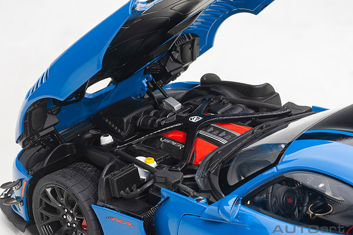 71734 DODGE VIPER ACR 2017 (COMPETITION BLUE W/ BLACK STRIPES)