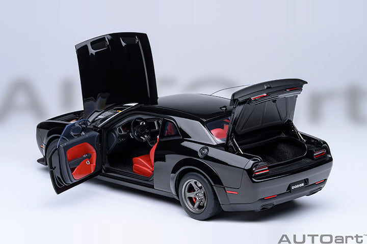 71765 DODGE CHALLENGER SRT SUPER STOCK 2023 (PITCH BLACK)