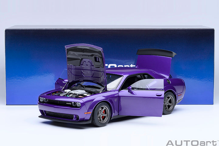 71768 DODGE CHALLENGER SRT SUPER STOCK 2023 (PLUM CRAZY/PURPLE)