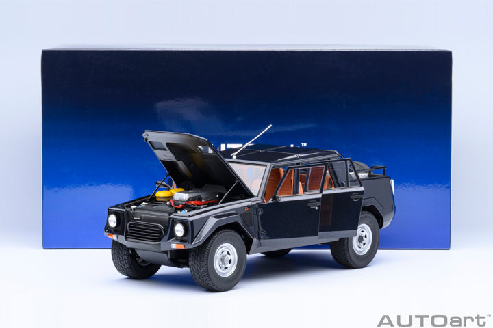 74552 LAMBORGHINI LM002 (BLU ACAPULCO METALLIC/METALLIC BLUE)