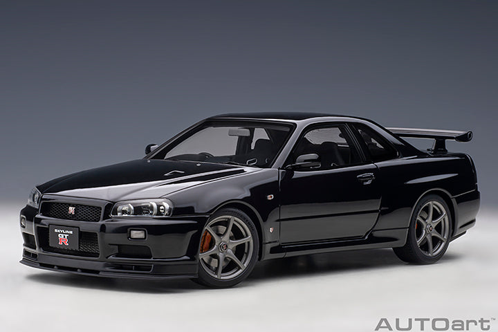 77407 NISSAN SKYLINE GT-R (R34) V-SPEC II (BLACK PEARL)