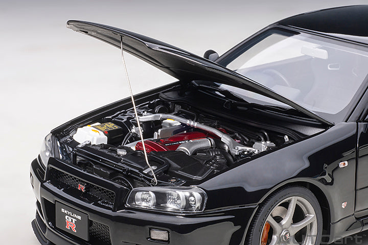 77407 NISSAN SKYLINE GT-R (R34) V-SPEC II (BLACK PEARL)