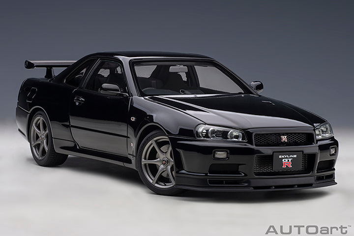 77407 NISSAN SKYLINE GT-R (R34) V-SPEC II (BLACK PEARL)
