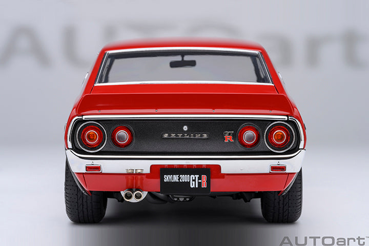 77468 NISSAN SKYLINE 2000 GT-R (KPGC110) TUNED VERSION (RED)