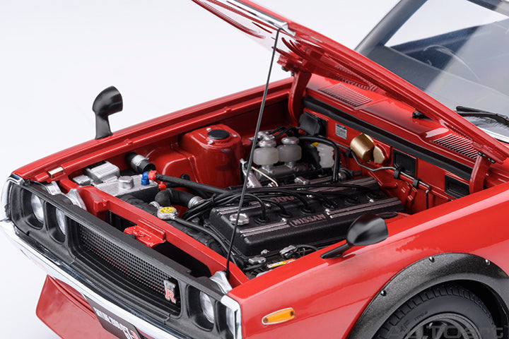 77468 NISSAN SKYLINE 2000 GT-R (KPGC110) TUNED VERSION (RED)