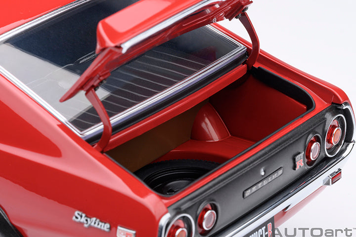 77468 NISSAN SKYLINE 2000 GT-R (KPGC110) TUNED VERSION (RED)