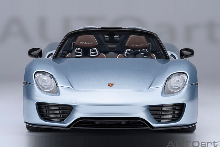 77923 PORSCHE 918 SPYDER WEISSACH PACKAGE (LIQUID METAL CHROME BLUE)