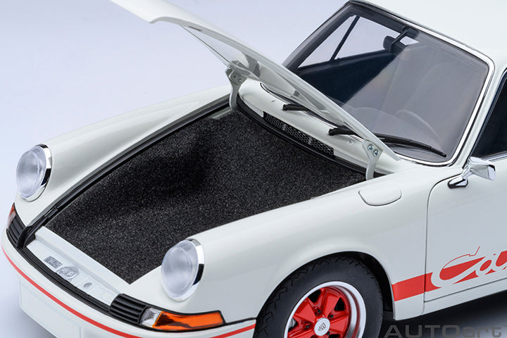 78030 PORSCHE 911 CARRERA 2.7 RS (GRAND PRIX WHITE/RED STRIPES)