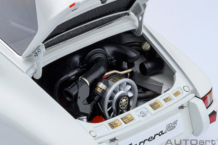 78030 PORSCHE 911 CARRERA 2.7 RS (GRAND PRIX WHITE/RED STRIPES)