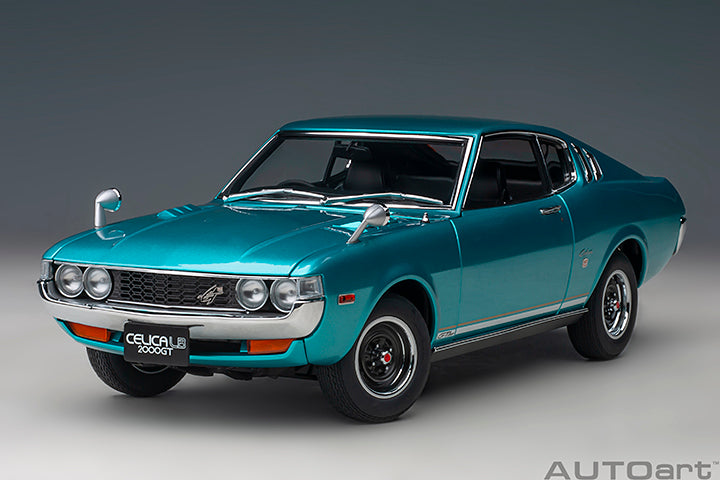 78767 TOYOTA CELICA LIFTBACK 2000GT (RA25) 1973 (TURQUOISE BLUE METALLIC)