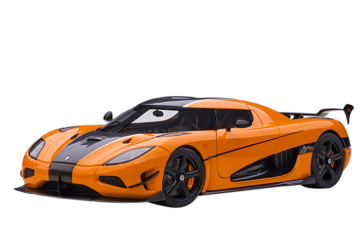 79023 KOENIGSEGG AGERA RS (CONE ORANGE/CARBON BLACK/BLACK ACCENTS)
