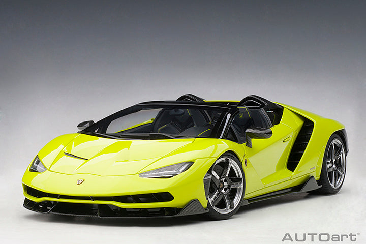 79118 LAMBORGHINI CENTENARIO ROADSTER (VERDE SCANDAL/SOLID LIGHT GREEN)