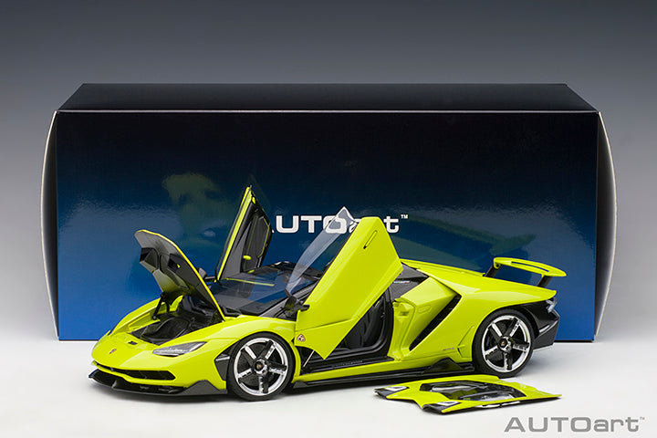79118 LAMBORGHINI CENTENARIO ROADSTER (VERDE SCANDAL/SOLID LIGHT GREEN)