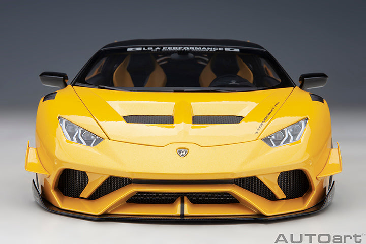 79127 LIBERTY WALK LB SILHOUETTE WORKS HURACAN GT (METALLIC YELLOW)