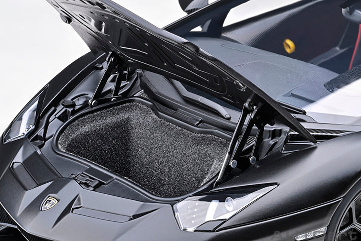 79219 LAMBORGHINI AVENTADOR SVJ (NERO NEMESIS/MATT BLACK)