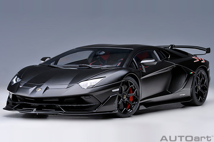 79219 LAMBORGHINI AVENTADOR SVJ (NERO NEMESIS/MATT BLACK)