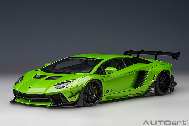 79243 LIBERTY WALK LB-WORKS LAMBORGHINI AVENTADOR LIMITED EDITION (PEARL GREEN)