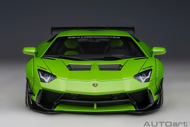 79243 LIBERTY WALK LB-WORKS LAMBORGHINI AVENTADOR LIMITED EDITION (PEARL GREEN)