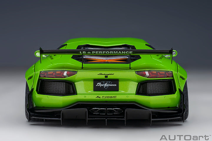 79243 LIBERTY WALK LB-WORKS LAMBORGHINI AVENTADOR LIMITED EDITION (PEARL GREEN)