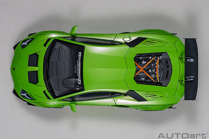 79243 LIBERTY WALK LB-WORKS LAMBORGHINI AVENTADOR LIMITED EDITION (PEARL GREEN)