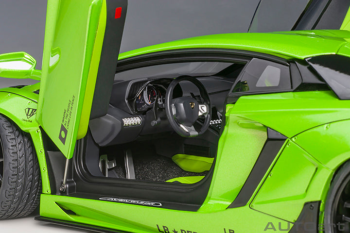 79243 LIBERTY WALK LB-WORKS LAMBORGHINI AVENTADOR LIMITED EDITION (PEARL GREEN)