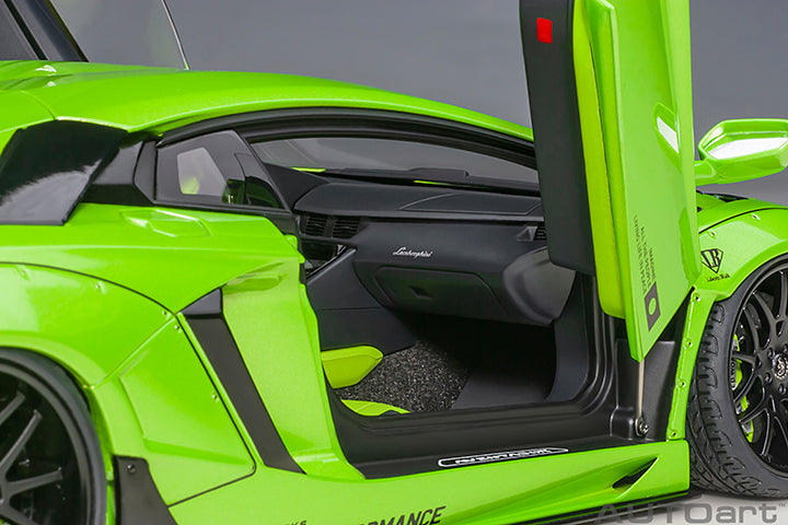 79243 LIBERTY WALK LB-WORKS LAMBORGHINI AVENTADOR LIMITED EDITION (PEARL GREEN)