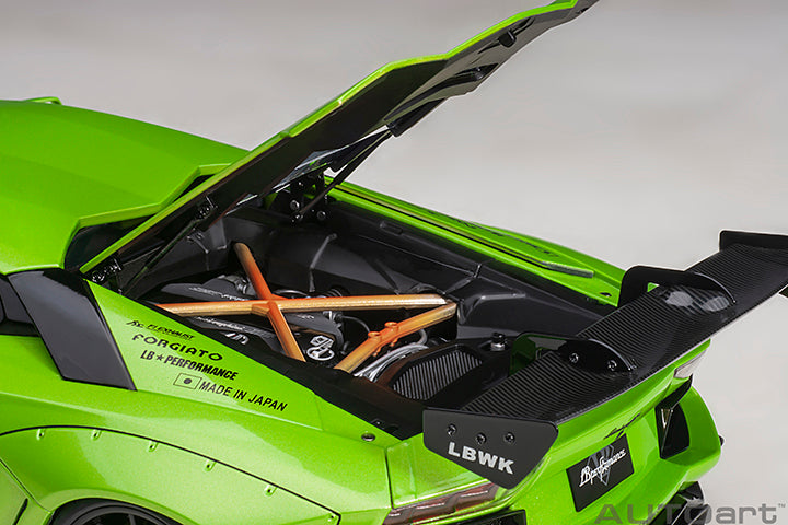 79243 LIBERTY WALK LB-WORKS LAMBORGHINI AVENTADOR LIMITED EDITION (PEARL GREEN)