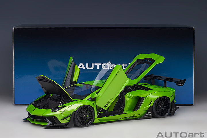 79243 LIBERTY WALK LB-WORKS LAMBORGHINI AVENTADOR LIMITED EDITION (PEARL GREEN)