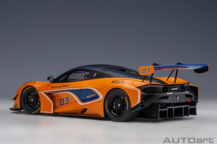 81942 McLAREN 720S GT3 #03 (ORANGE) - SEALED BODY