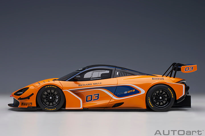 81942 McLAREN 720S GT3 #03 (ORANGE) - SEALED BODY
