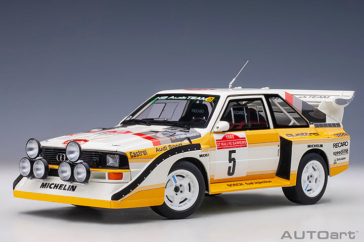 88503 AUDI QUATTRO S1 RALLY SAN REMO 1985 WINNER W. RöHRL/C. GEISTDöRFER #5