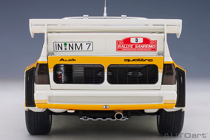 88503 AUDI QUATTRO S1 RALLY SAN REMO 1985 WINNER W. RöHRL/C. GEISTDöRFER #5