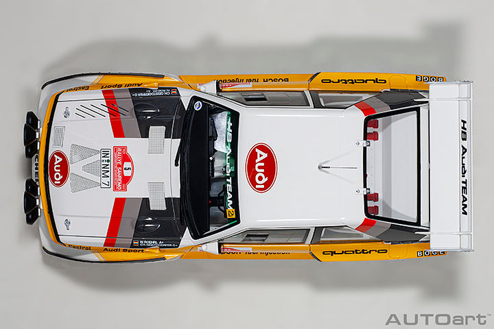 88503 AUDI QUATTRO S1 RALLY SAN REMO 1985 WINNER W. RöHRL/C. GEISTDöRFER #5