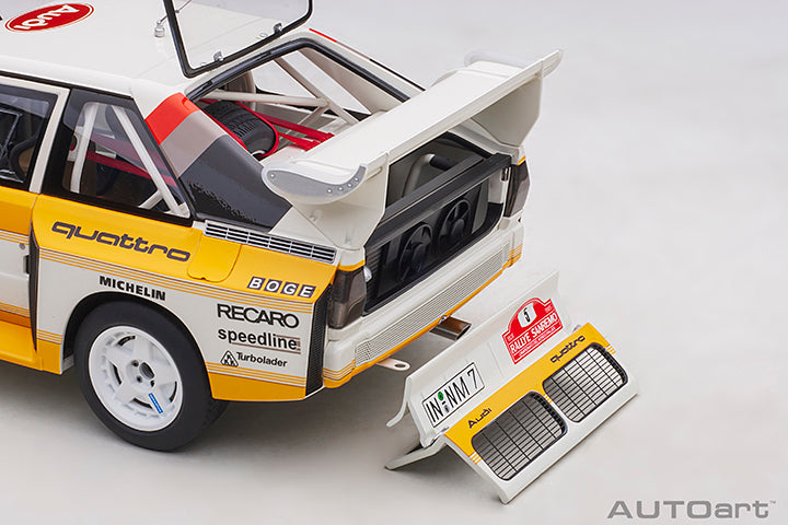 88503 AUDI QUATTRO S1 RALLY SAN REMO 1985 WINNER W. RöHRL/C. GEISTDöRFER #5