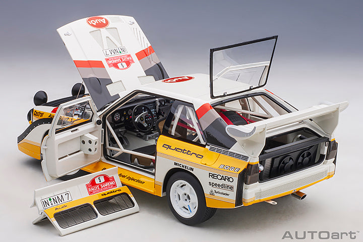88503 AUDI QUATTRO S1 RALLY SAN REMO 1985 WINNER W. RöHRL/C. GEISTDöRFER #5