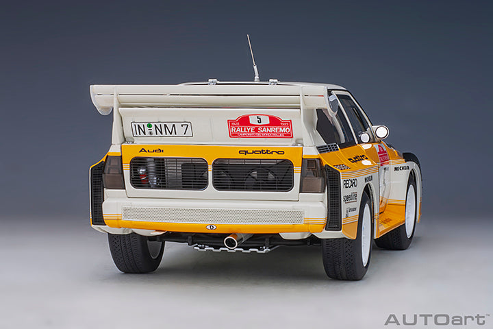 88503 AUDI QUATTRO S1 RALLY SAN REMO 1985 WINNER W. RöHRL/C. GEISTDöRFER #5
