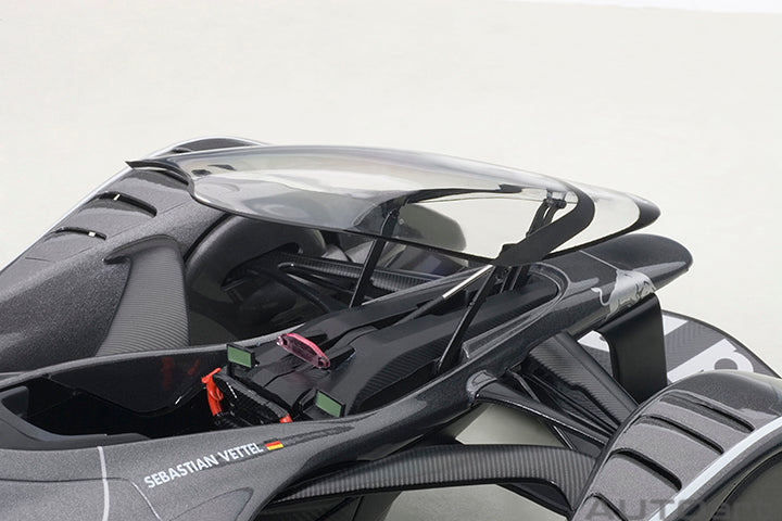18116 RED BULL X2014 FAN CAR (DARK SILVER METALLIC)