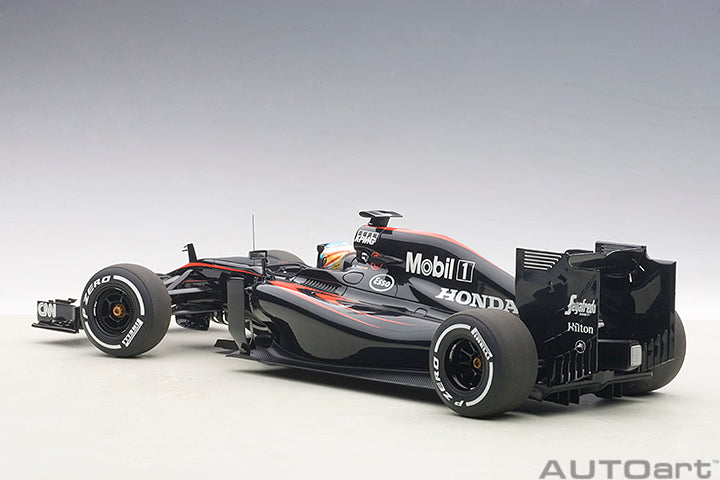 18121 McLAREN MP4-30 F1 2015 (BARCELONA/SPAIN) F.ALONSO #14 (WITH DRIVER FIGURINE FITTED IN COCKPIT)