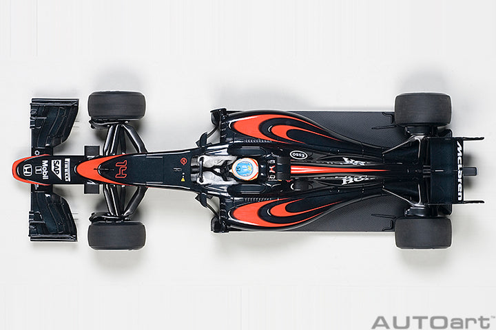 18121 McLAREN MP4-30 F1 2015 (BARCELONA/SPAIN) F.ALONSO #14 (WITH DRIVER FIGURINE FITTED IN COCKPIT)